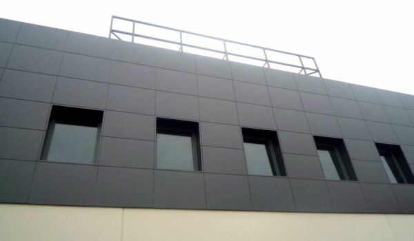 Fachadas con panel composite